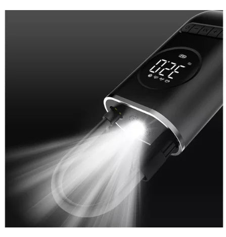 Portable Air Compressor Pump Digital Flashlight Calibrator
