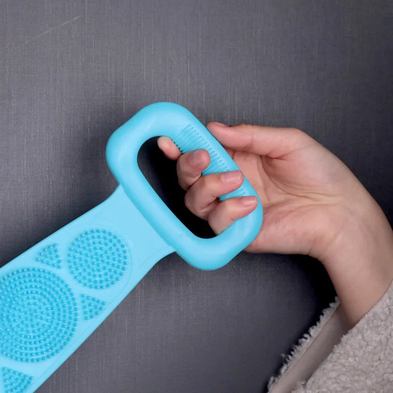 Corpo de lava da escova de banho do massager da esponja do silicone toda a esfoliação da bucha