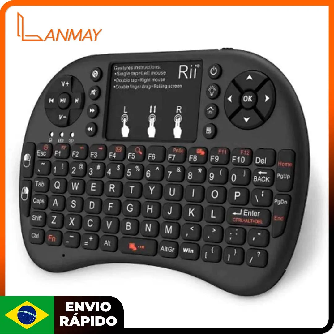 Mini teclado sem fio usb mini teclado sem fio com touchpad-entrega rápida venda nacional