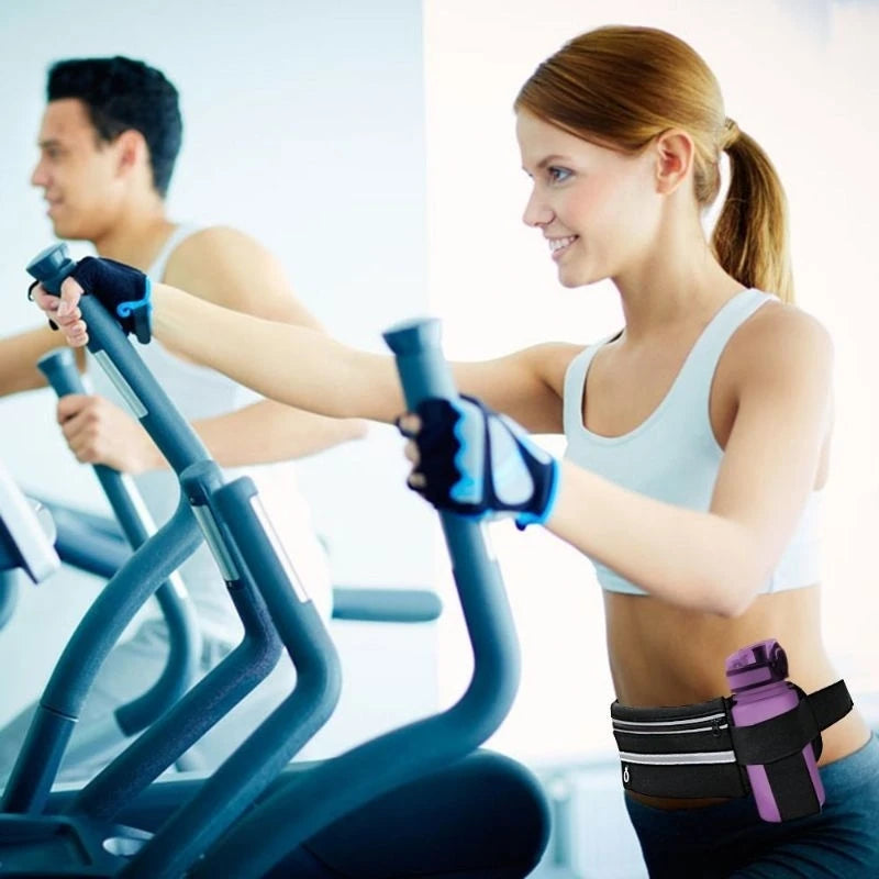 Saco de garrafa de água para corrida esportiva, corrida fina, porta de celular, caminhada, corrida, academia