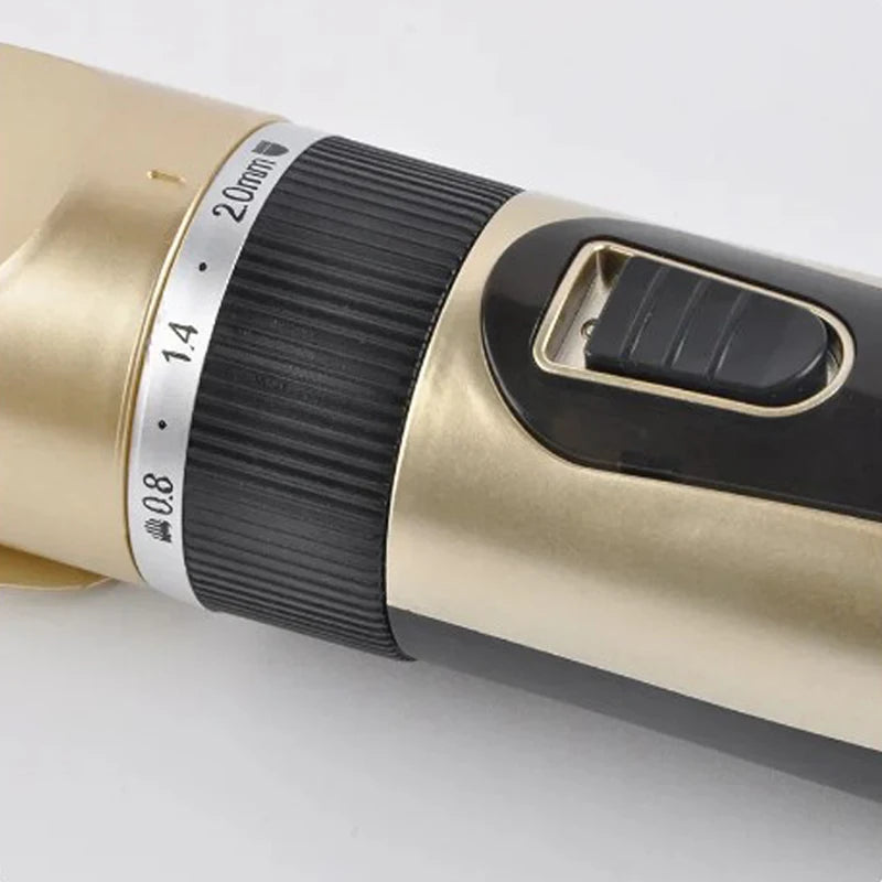 Máquina de cortar cabelo profissional para cachorro, aparador elétrico para animais de estimação, recarregável por usb, máquina de corte de cabelo recarregável