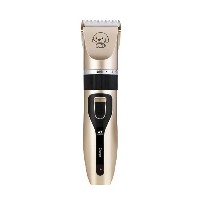 Máquina de cortar cabelo profissional para cachorro, aparador elétrico para animais de estimação, recarregável por usb, máquina de corte de cabelo recarregável