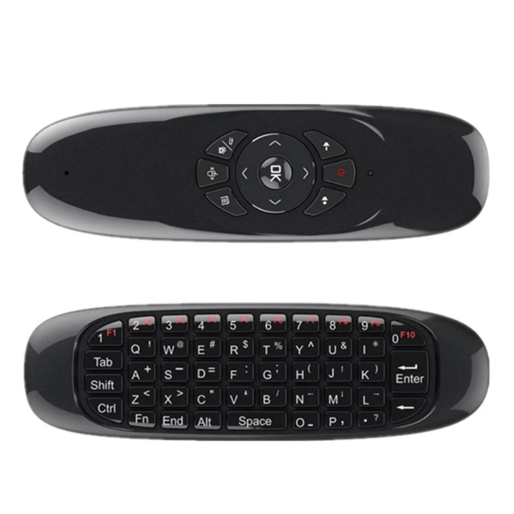 controle remoto de teclado  universal de 2.4G USB com luz conduzida