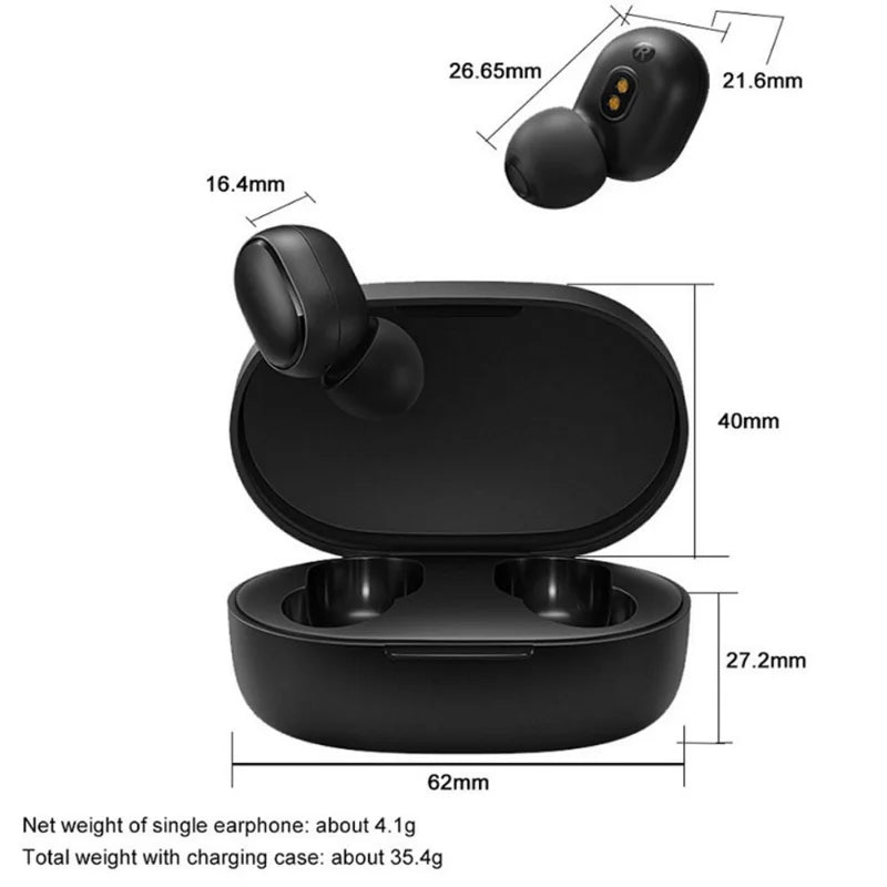Fone de ouvido bluetooth esportes ao ar livre fone de ouvido sem fio 5.0 com caixa de carregamento controle de toque de energia fones de ouvido