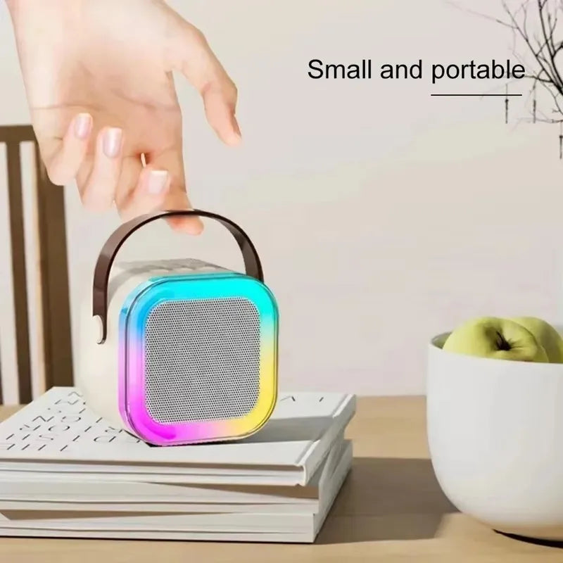 Microfone de áudio Bluetooth K12 máquina de karaoke portátil 5,3 PA speaker system wireless audio with microphone